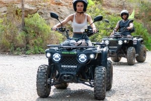 Magaluf: Tour en quad por la montaña, visitando cuevas, calas y acantilados