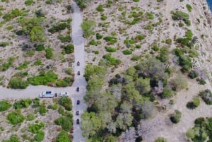 Magaluf: Tour en quad por la montaña, visitando cuevas, calas y acantilados