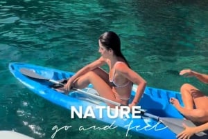 Mallorca: Kayak and Paddle Surf excursion through crystal clear water caves