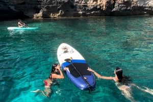Mallorca: Kayak and Paddle Surf excursion through crystal clear water caves