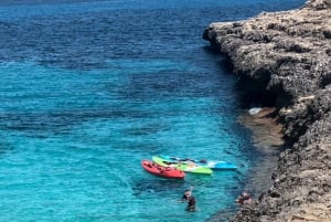 Mallorca: Kayak and Paddle Surf excursion through crystal clear water caves