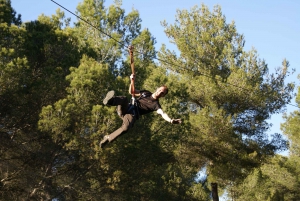 Mallorca: Adrenalin trädtoppsäventyr inträdesbiljett