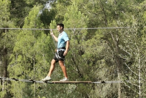Mallorca: Adrenaline Tree Top Adventure Entry Ticket