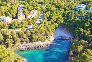 Mallorca-tur: Playa Mondrago, S'amarador og Barca Trencada