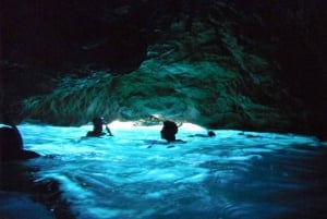Mallorca : Bådtur med snorkling i den blå grotte