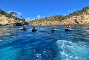 Majorka: Wycieczka skuterem wodnym po parku przyrodniczym Cala Mondragó