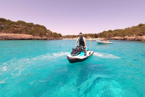 Mallorca: Caló des Moro Jetski, Caves, and Snorkeling Tour