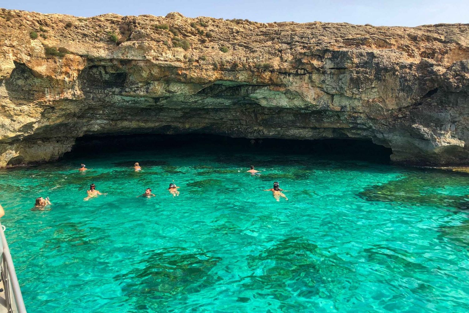 Mallorca: Katamarankryssning med simning och snorkling