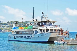 Mallorca: Cruzeiro de catamarã com natação e mergulho com snorkel