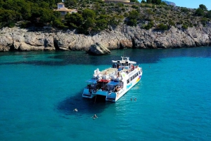 Mallorca: Coastline and Malgrat Islands Tour by Catamaran