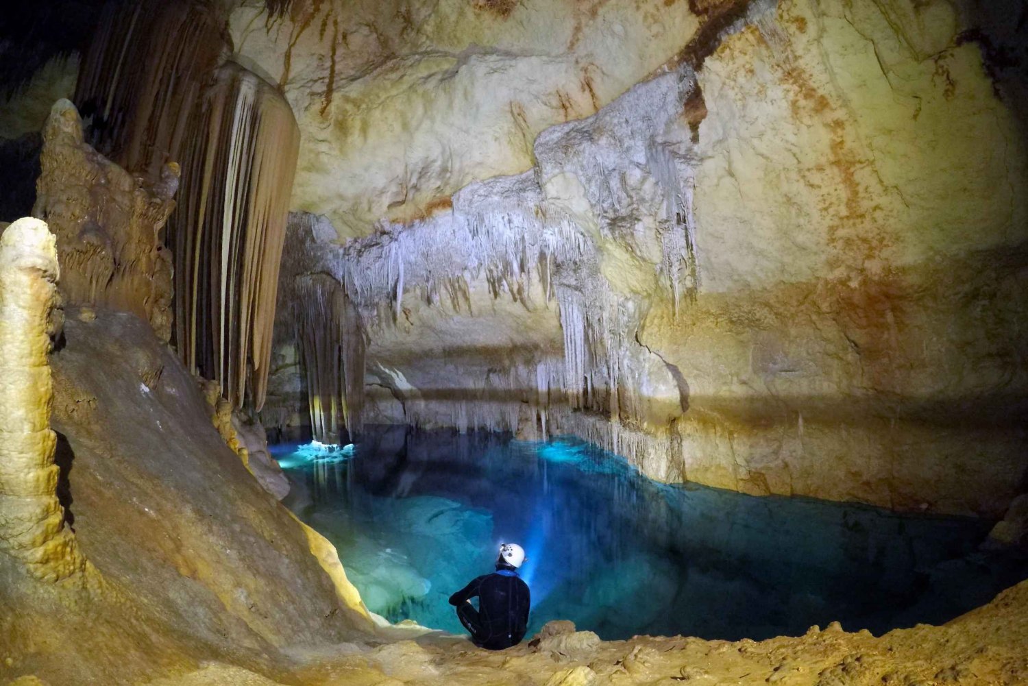 Mallorca: Omvisning med båt i Cova des Coloms-grotten