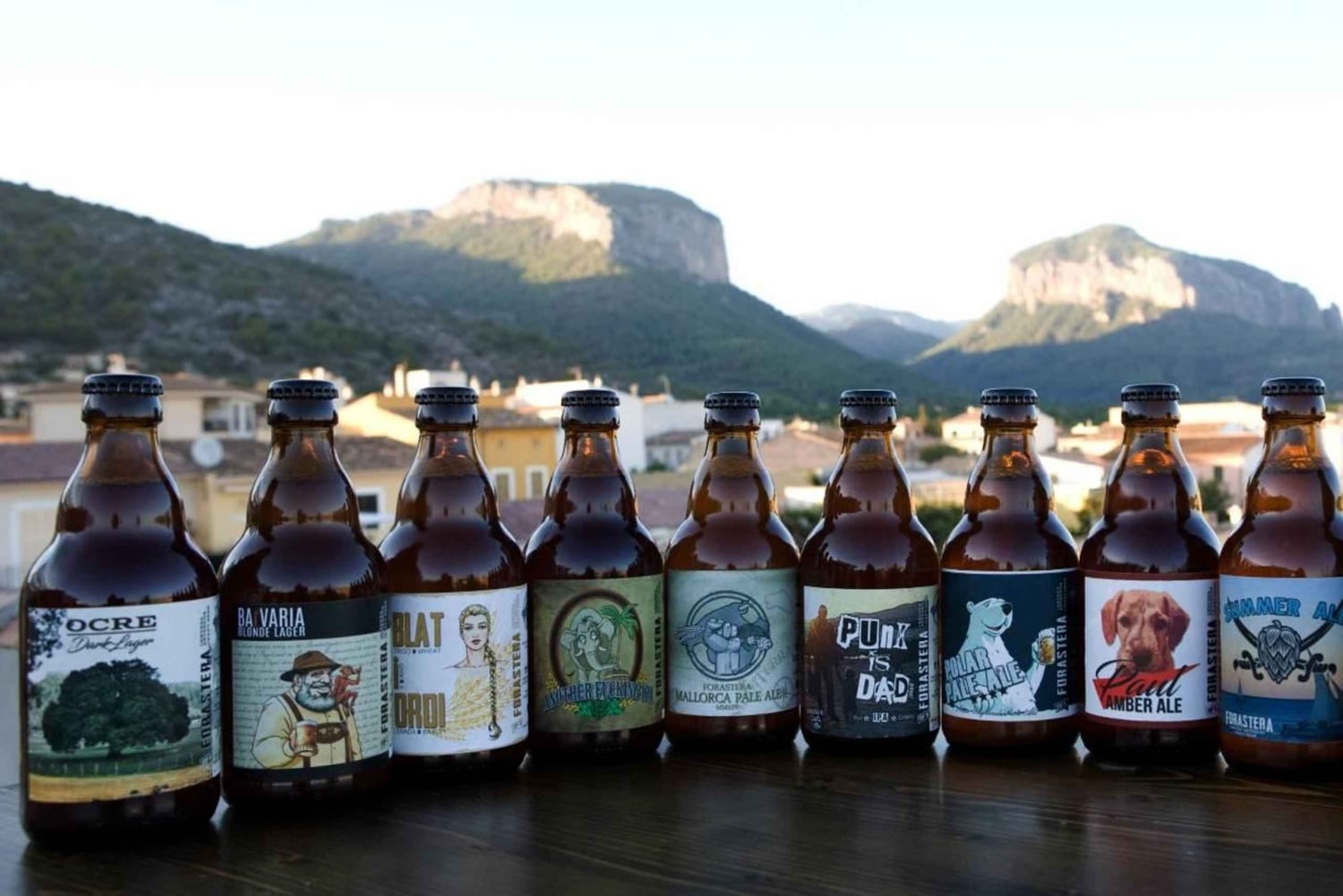 Mallorca: Craft Beer-provning på den lokala bryggeriet Forastera