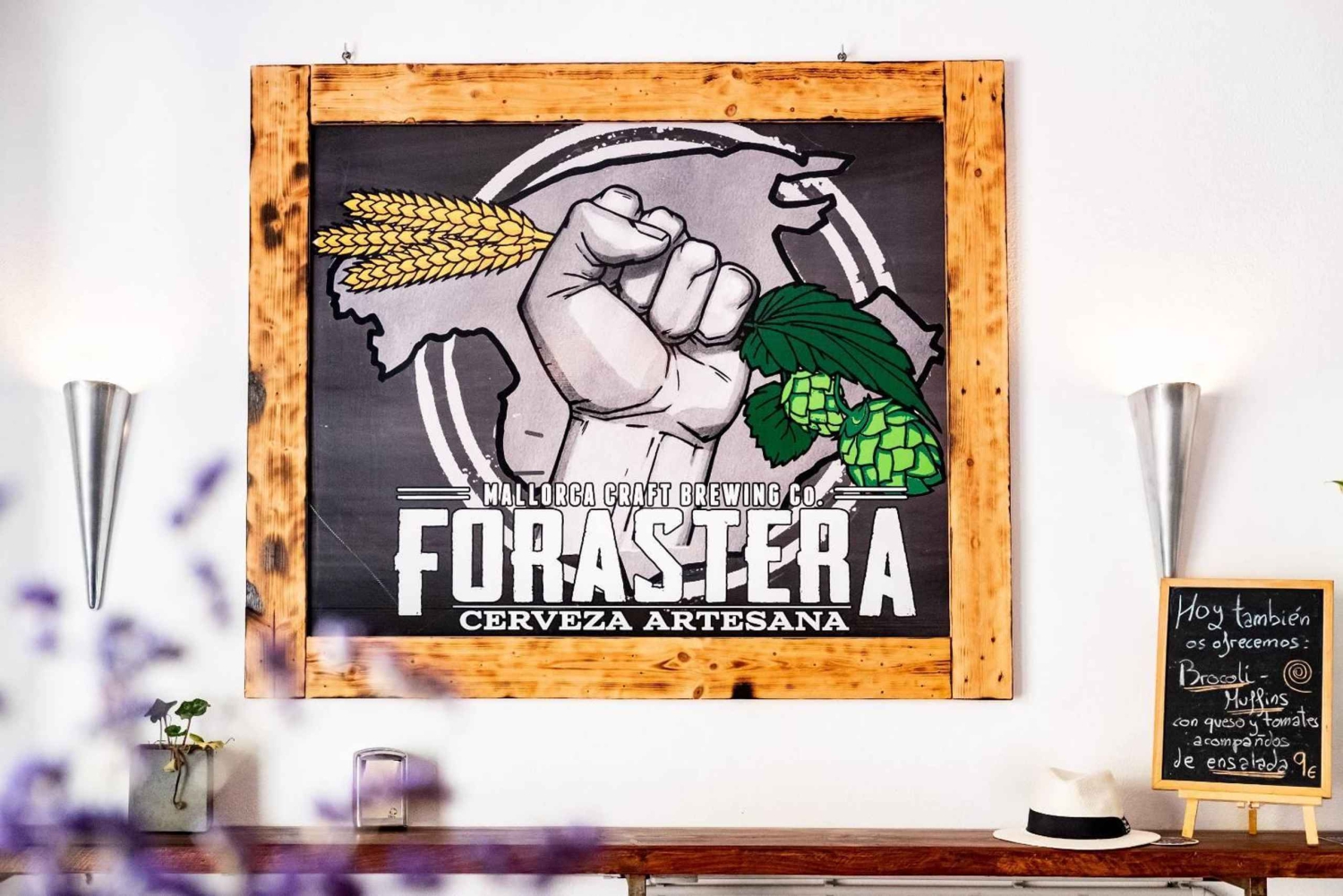 Mallorca: Craft Beer-provning på den lokala bryggeriet Forastera