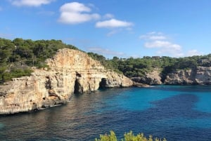 Mallorca: Des Moro, Salmunia och Llombards dagsutflykt