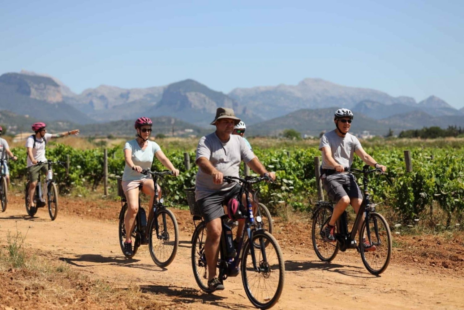 Mallorca: E-Bike-tour met wijnproeverij - DUITSE GIDS