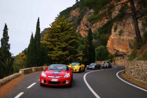 Mallorca: Excursion (2.5h) in a cabrio GT sport car 300CV