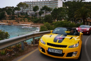 Mallorca: Excursion (2.5h) in a cabrio GT sport car 300CV