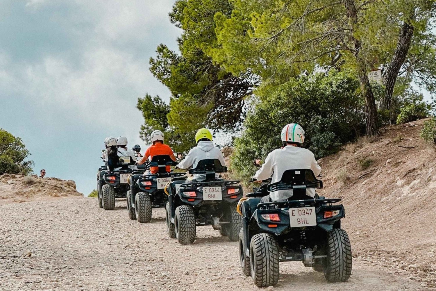 Mallorca : Santa Ponsa - 3h Quad-kierros oppaan kanssa