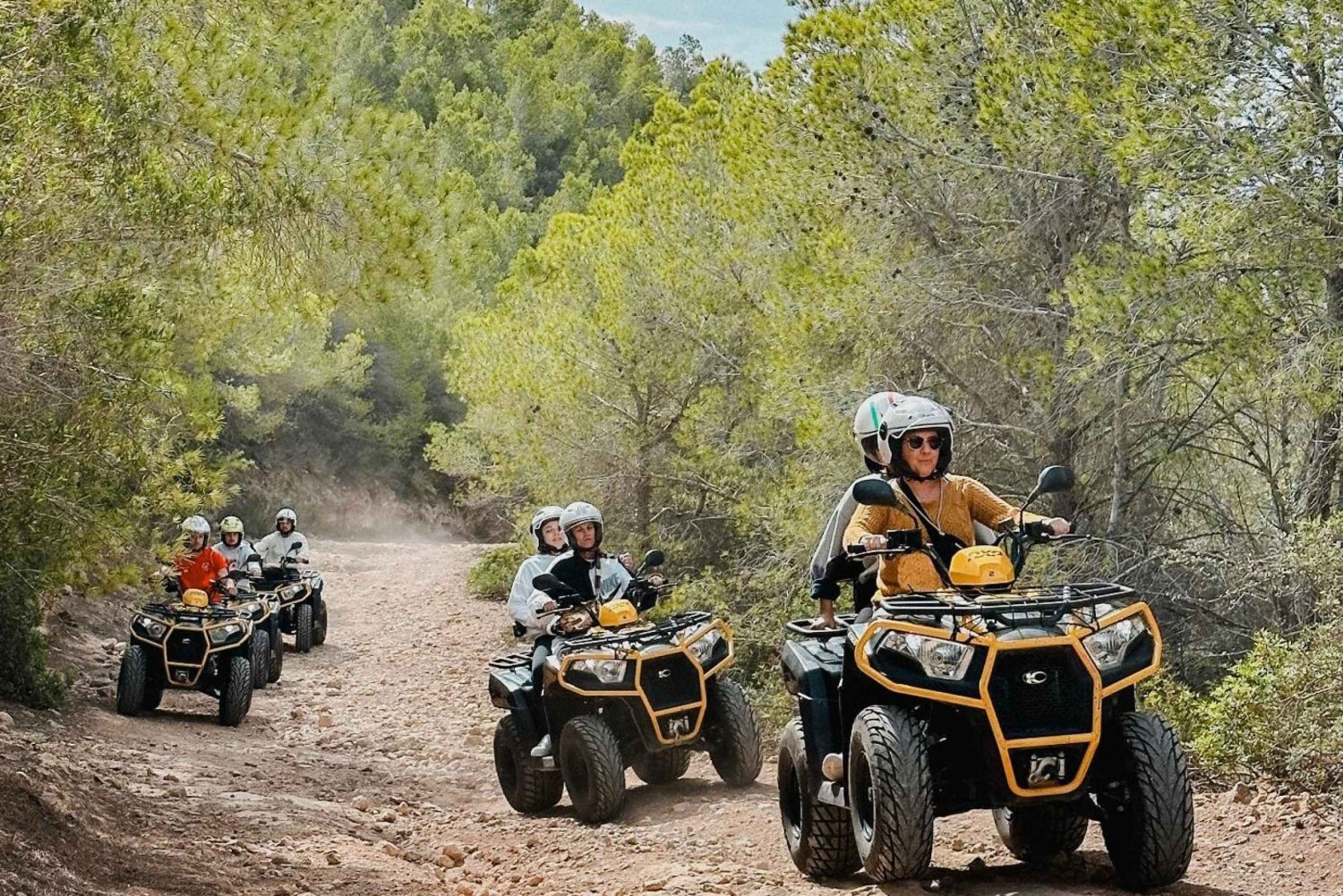 Mallorca : Santa Ponsa - 3h Quad-kierros oppaan kanssa