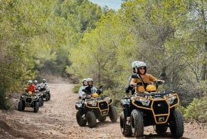 Mallorca : Santa Ponsa - 3h Quad-kierros oppaan kanssa