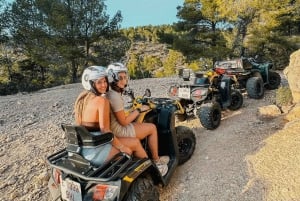 Mallorca : Santa Ponsa - 3h Quad-kierros oppaan kanssa