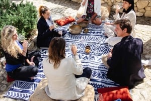 Majorque : dégustation de vin en pleine conscience et rituel sonore à l'heure dorée