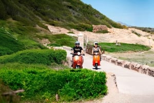Mallorca: Halvdagstur med guide på en klassisk Vespa