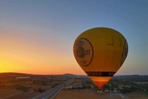 Mallorca: Batismo no ar com balão de ar quente