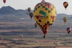 Mallorca: Batismo no ar com balão de ar quente