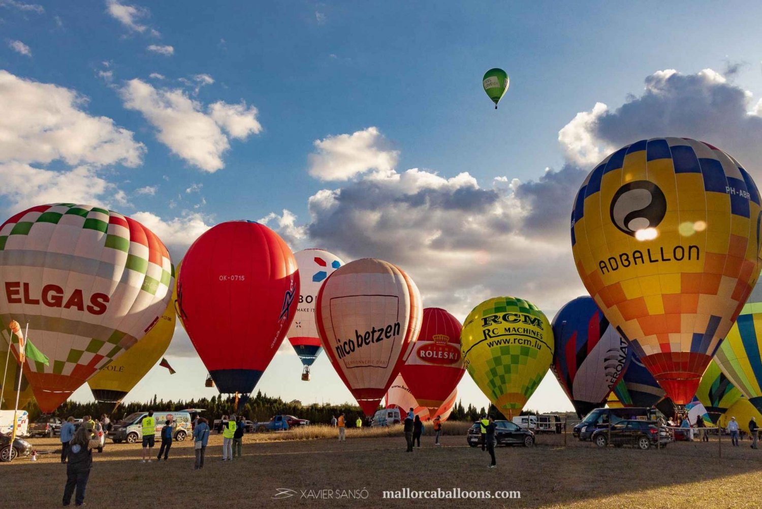 Mallorca: In einem Heißluftballon über Mallorca schweben