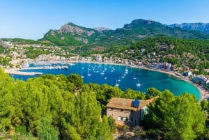 Majorque : Tour en bateau, train et transfert à l'hôtel