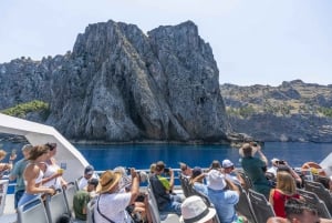 Majorka: wycieczka po wyspie łodzią, tramwajem i pociągiem z południa
