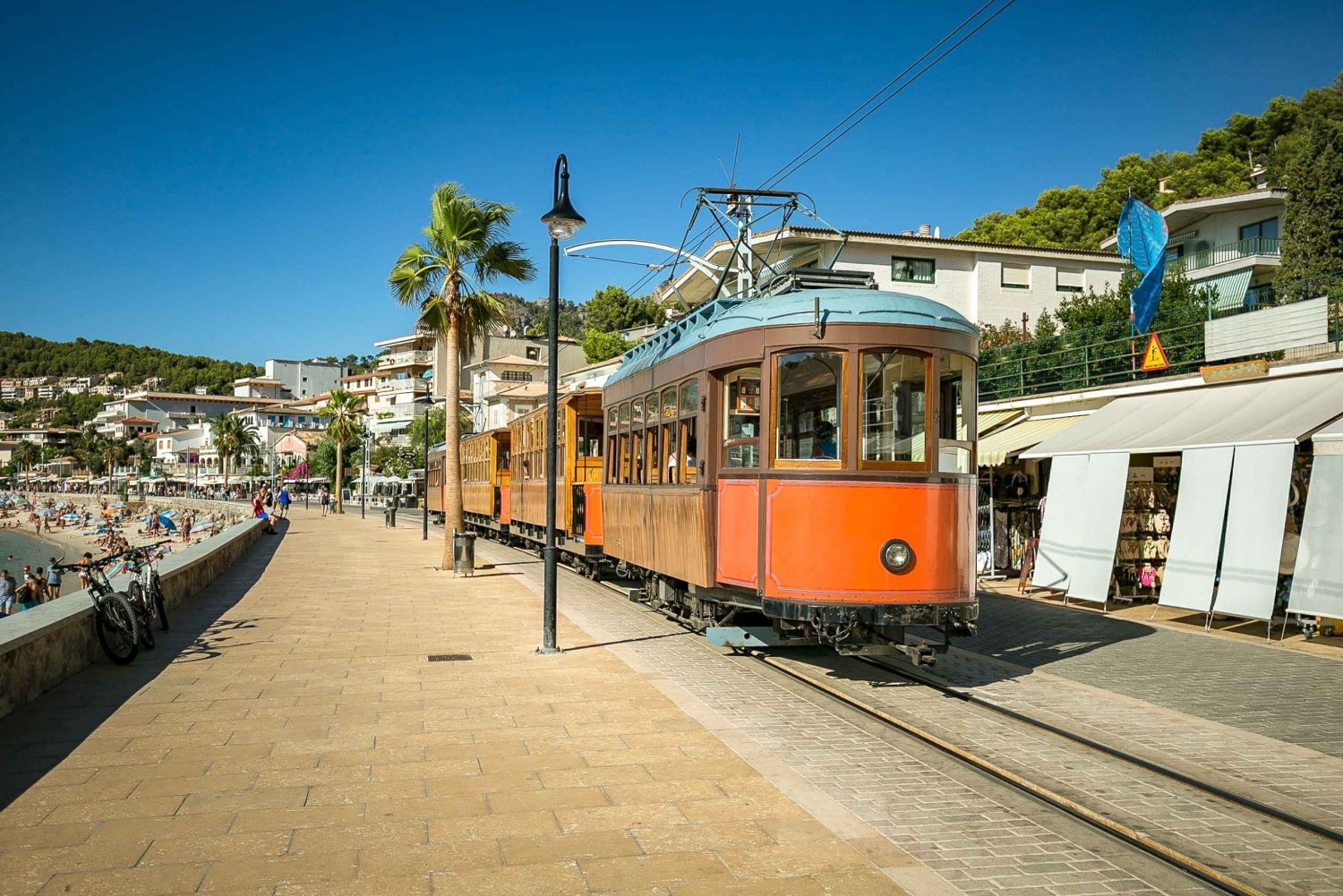 Mallorca: Øtur med tog, sporvogn og båd