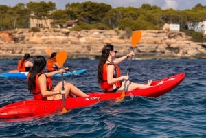 Mallorca: Kayak and Paddle Surf excursion through crystal clear water caves
