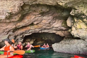 Mallorca: Kayak and Paddle Surf excursion through crystal clear water caves