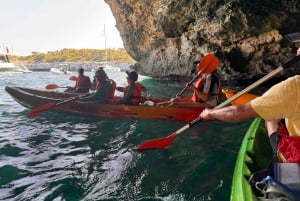 Mallorca: Kayak and Paddle Surf excursion through crystal clear water caves