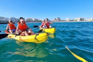 Mallorca: Passeio de caiaque ao pôr do sol na praia de Ca'n Pastilla