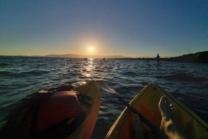 Mallorca: Passeio de caiaque ao pôr do sol na praia de Ca'n Pastilla