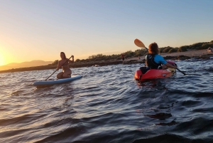 Mallorca: Passeio de caiaque ao pôr do sol na praia de Ca'n Pastilla