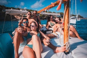 Mallorca: Llaüt-udflugt omkring Palma med mad og drikke