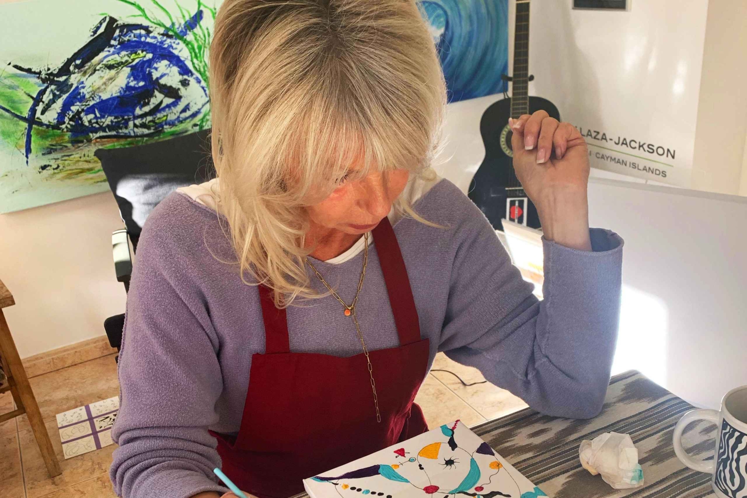 Mallorca: Painting like Miró