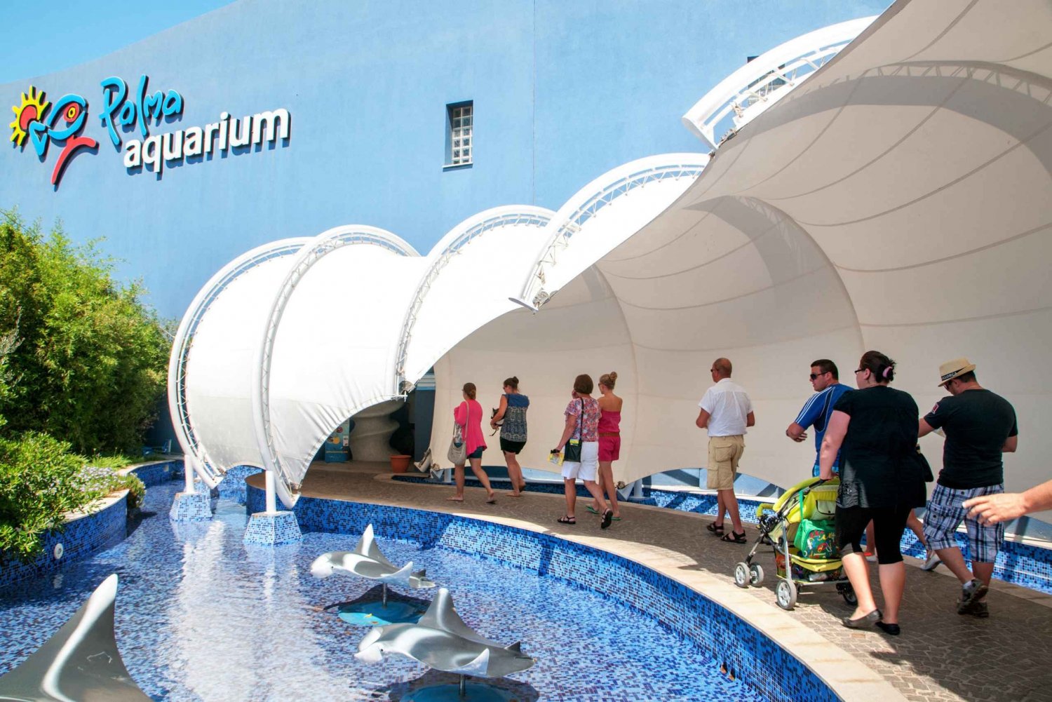 Mallorca: Palma Aquarium Ticket & optional Aquadome Ticket