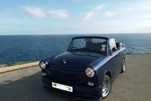 Mallorca: Privat Trabant Cabrio-tur med håndverksølsmaking