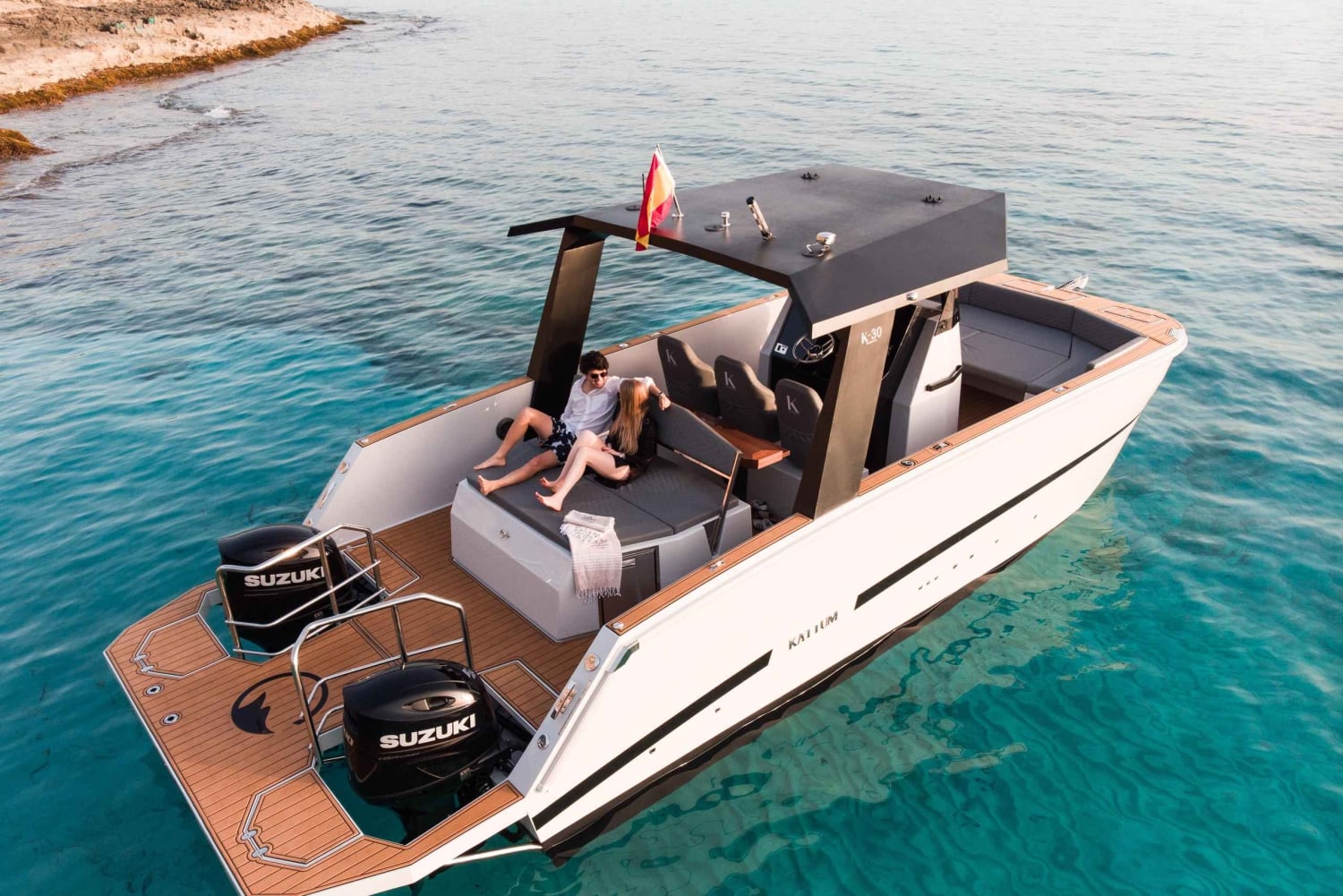 Majorka: Prywatna łódź ze skiperem z Playa de Palma