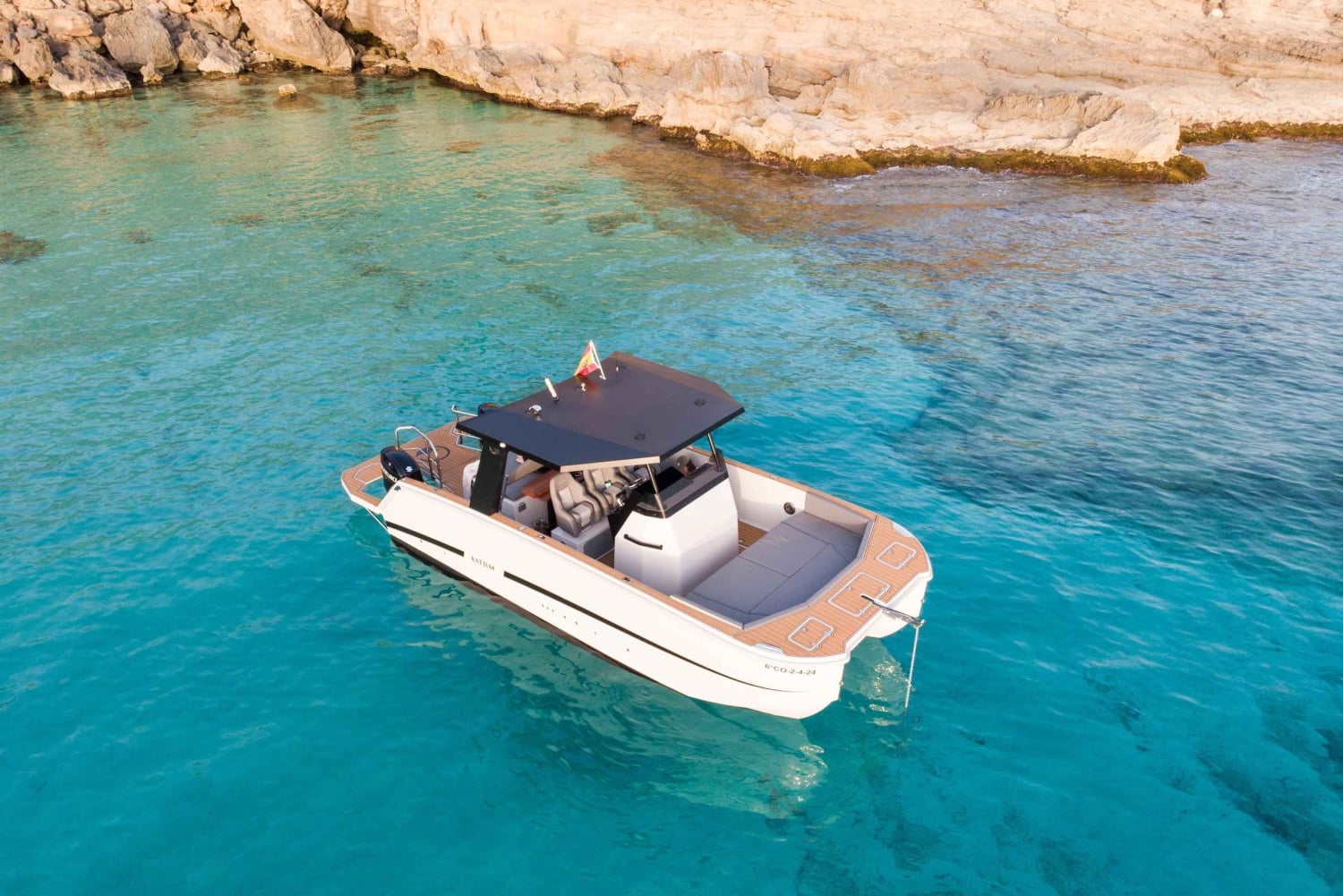 Majorka: Prywatna łódź ze skiperem z Playa de Palma