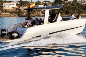 Majorka: Prywatna łódź ze skiperem z Playa de Palma