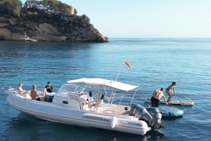 Mallorca: Privat vandsportsbåd. FROKOST Drikkevarer SUP, tubing