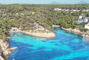 Mallorca: Privat vandsportsbåd. FROKOST Drikkevarer SUP, tubing