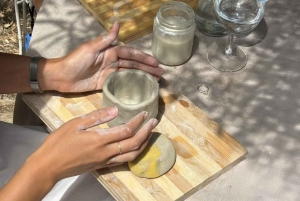 Mallorca: Privat vin- och keramikworkshop med konstnär