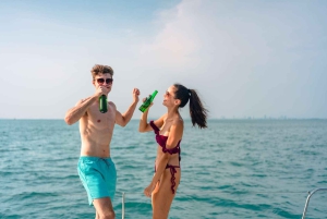 Majorque : croisière en yacht privé avec plongée avec tuba et boissons